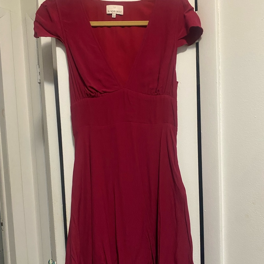 Sunday best dress size 8 pink
